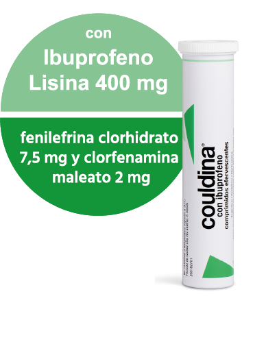 couldina ibuprofeno lisina
